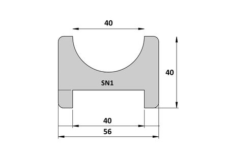meranti stolpnaald sn1 40x56x2450
