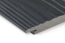 Swisspearl Gevelplank Connect Wood Look Cedar CP 150c Antraciet Grijs 1-z 8x210x3000mm