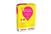 webercol plus delight tegellijm zak 12,5kg grijs