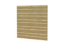Vuren tuinscherm Flux 180 excellent groen geïmpregneerd 1800x1800mm