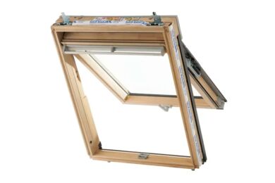 Keylite Uitzettuimelvenster TFE 04 T Blank Gehard HR++ glas 780x980mm