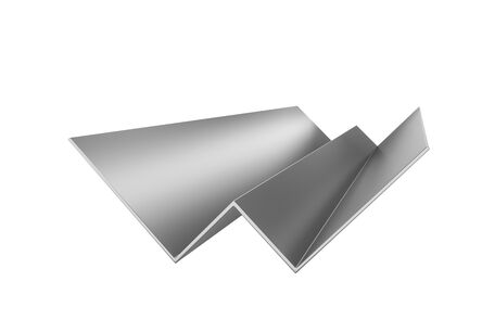 Swisspearl Plank Connect Binnenhoekprofiel CP 010 Agaat Grijs Aluminium 3000mm