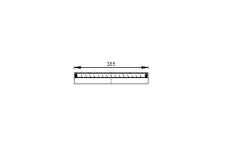 Powerdaylight diam. 35cm Cradle plat dak buitenzijde
