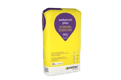 webercol plus project tegellijm zak 25kg grijs