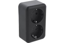 Q-LINK contactdoos 2-voudig