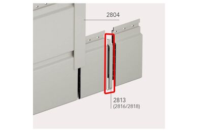Keralit Verbindingsstuk 2823 Taupe Eiken
