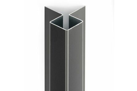 cedral aluminium buitenhoek click leisteengrijs c18 3000mm