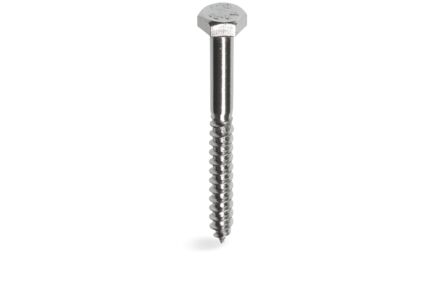 Fis profi houtdraadbout 8x80mm RVS a2