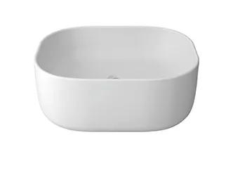 Krion Solid Surface spoelbak unique snow white b812 52x38 1100 on top