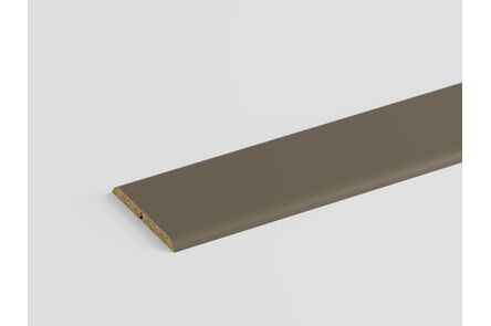 Agnes kniklijst raster 892 grijsbruin 4,3x57mm 260cm