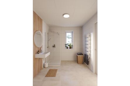 Agnes plafondpaneel 02TF wit stuc vochtwerend 620x1220x12mm