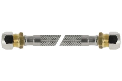 BONFIX Blister Flexibele RVS Slang (2x Knel) 12x12mm 350mm