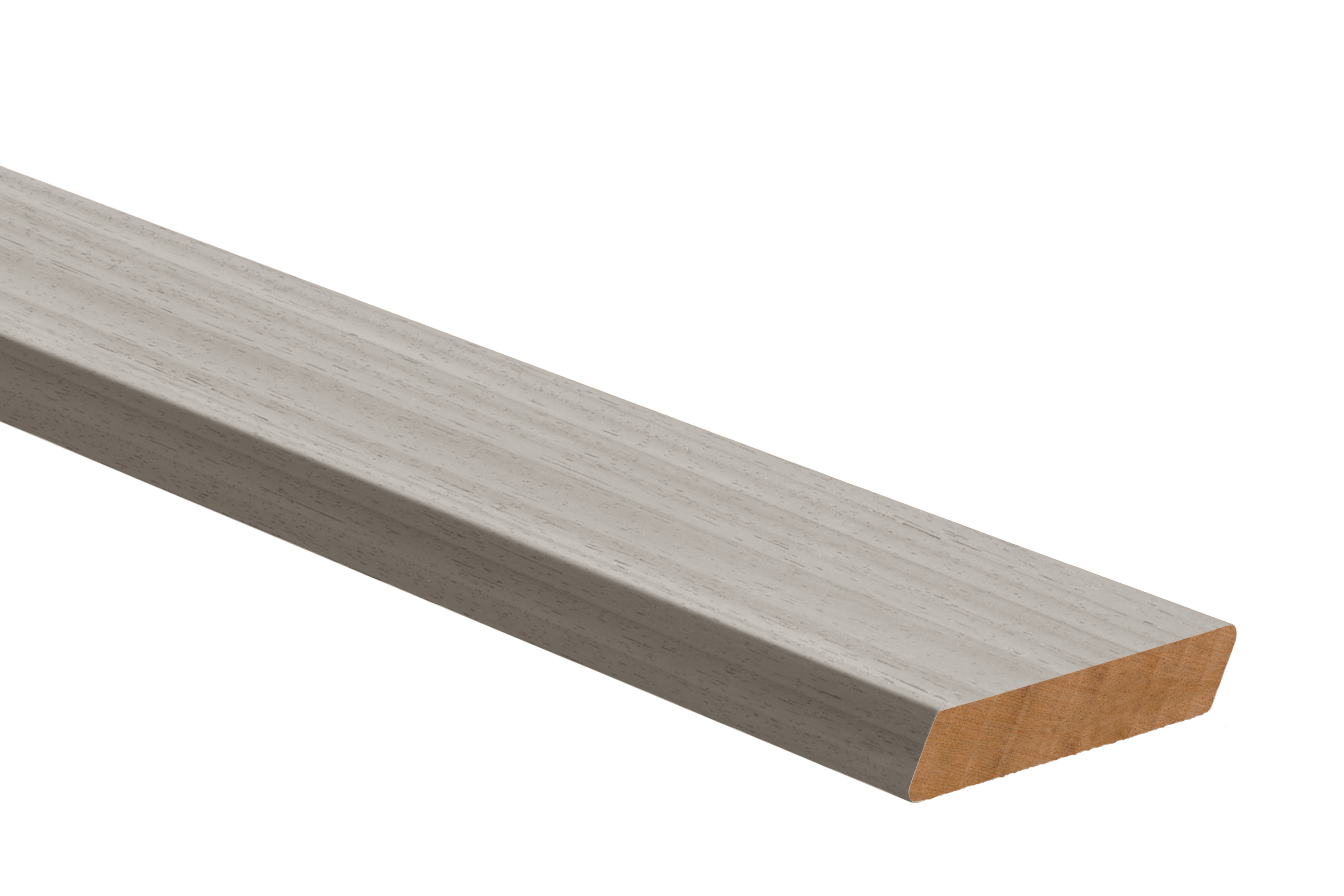 Obèche Noir rhombus geschaafd grijs gegrond FSC 100% 25x100x1000mm