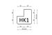 Frake Noir JNL-HK1 Hoeklat FSC 44x44x3000mm