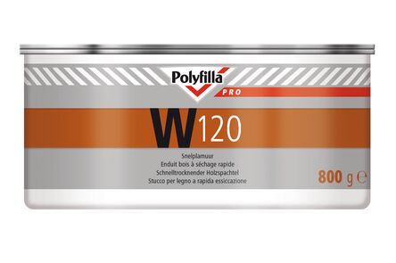 Polyfilla Pro Snelplamuur Plamuur W120 1 Component Wit blik 800gr