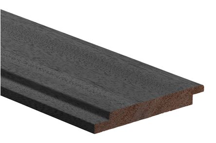 dabé noir shiplap zwart 25x150x1000mm