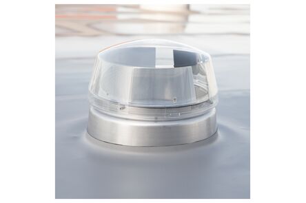 Powerdaylight diam. 25cm Eco plat dak buitenzijde
