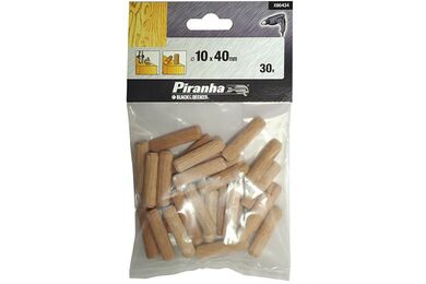 STANLEY Duevels STA66434-QZ Hout 30st 10x40mm