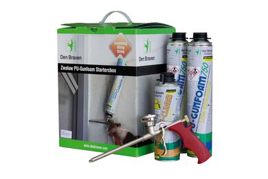 Zwaluw PU-GunFoam Starterkit 9x750ml Lichtgroen