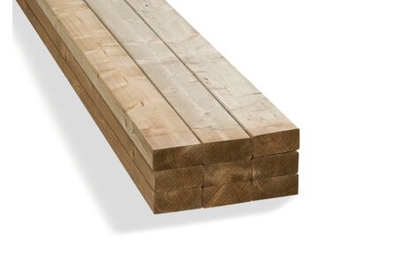 vuren mix c geschaafd ronde hoek druk geimpr  50x75x2700