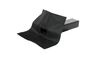 Bosscover HWA stadsuitloop 90° met flap PE/EPDM 60x80mm