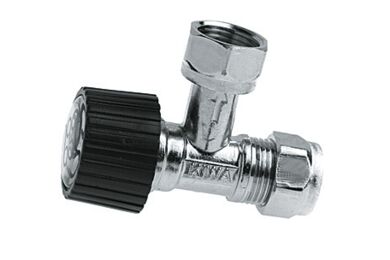 BONFIX Hoekstopkraan Vernikkeld (Bi x Knel) 3/8x12mm