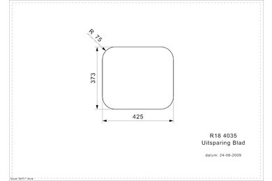 Reginox spoelunit vierkant r18 4035osk rvs opbouw met stop en ketting