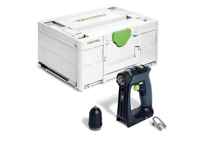 Festool schroefboormachine CXS 18-BASIC ergonomische c-constructie 18v