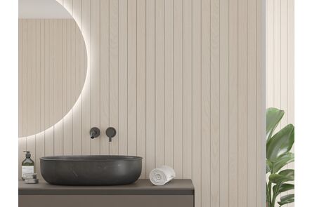 Fibo Wandpaneel 2159 M0500 W Light Wood 70%PEFC 2400x620x10mm