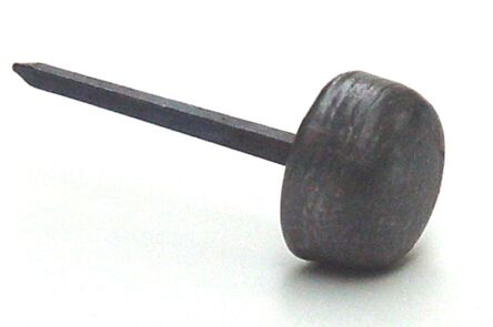 rheinzink siernagel rond model pen lood grijs 40mm