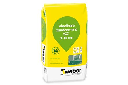 weber.floor vloeibare zandcement zak 25kg
