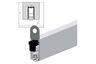 ELLEN Ellenmatic Valdorpel Uniproof Aluminium 930mm
