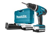 Makita accu schroefklopboormachine g 14,4 v HP347DWEX3 14,4v inclusief koffer