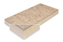 PIR + OSB geïsoleerde wandpaneel rd4,16 FSC Mix 70% 2440x600x90+9mm