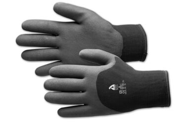 Artelli Pro-ice Werkhandschoen Waterafstotende, thermische handschoen Nylon, PVC/HPT coating Grijs/Zwart 1 paar Maat 10