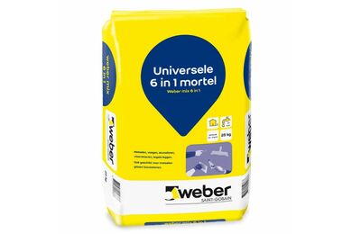 Weber universele multimortel 6-in-1 25 kg