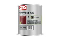 sps system sb systeemlak halfglans ral9005 750ml voor buiten