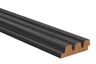 obeche noir lines h3 geschaafd zwart gegrond FSC 100% 44x150x1000mm