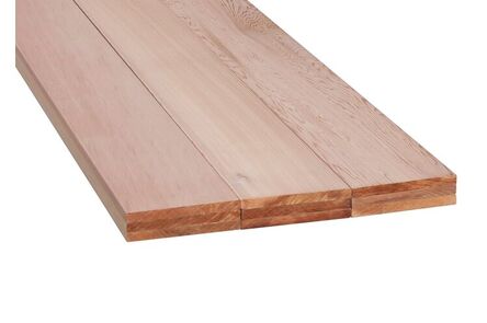 Western red cedar Plank Geschaafd 4 hoeken PEFC 70% 22x200x4300mm |