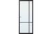SKANTRAE Binnendeur SSL 4007 Blank Glas Opdek Rechts FSC 930x2115mm