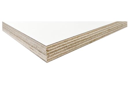 Bruynzeel Decora hardhout wit HPL FSC 2500x1220x19mm