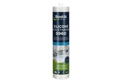 Bostik silicon non-staining s960 grijs koker 310ml