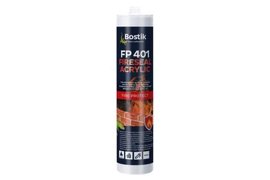 Bostik FP Fireseal acrylic Brandwerende kit 401 Wit koker 310ml