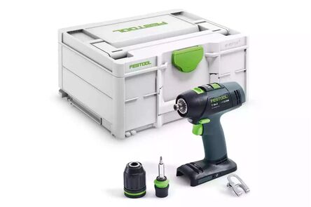 Festool Accu Schroefboormachine T18+3 Basic 4,0