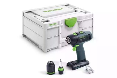 Festool Schroefboormachine T18+3 basic 4,0 18v 4,0Ah Accu
