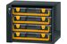 LITTLE JUMBO Kofferkast Inclusief 4 koffers 490x340x380mm