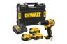 DeWALT accu schroefboormachine xr DCD708P3T-QW incl 3 accu's en 1 lader 18v inclusief TSTAK 