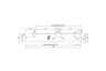 vure noir rhombus model f zwart geborsteld 25x150x3000