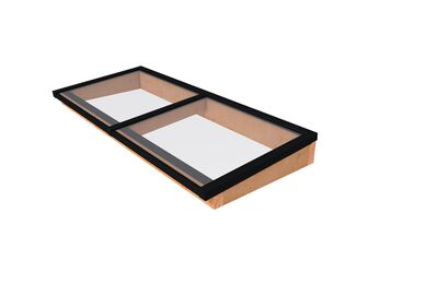 Douglas Lichtstraat Zwart Gecoat 2500x1000