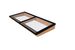 Douglas Lichtstraat Zwart Gecoat 2500x1000